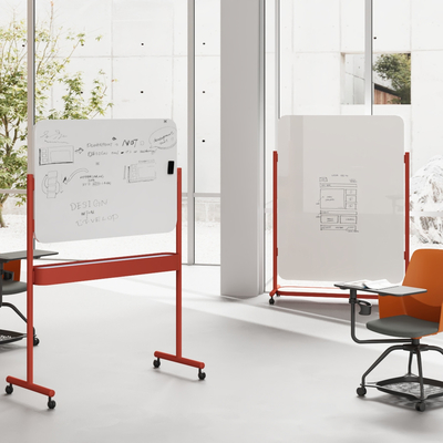 Flex  Conference Rooms Mobile Whiteboard On Casters Multifunctional Magnetic