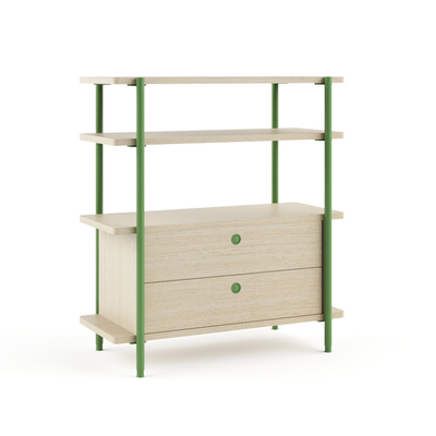 FLEX Double Door Office Furniture Cabinets With Wooden Shelves And Sturdy Metal Frame