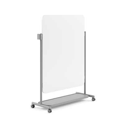 Flex Magnetic Whiteboard On Wheels Easy Mobility Portable Rolling Whiteboard