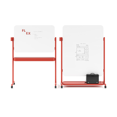 Flex  Conference Rooms Mobile Whiteboard On Casters Multifunctional Magnetic