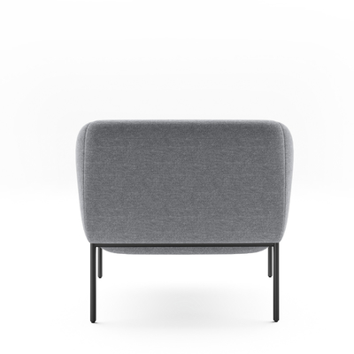 Minimalist Design Modern Office Sofa Single Lounge Chair 425mm Height For Small Spaces