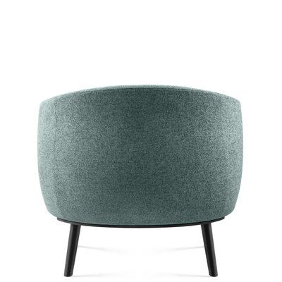 Sturdy Legs Soft Upholstery Armchair Office Sofa Single Seater Contemporary Style