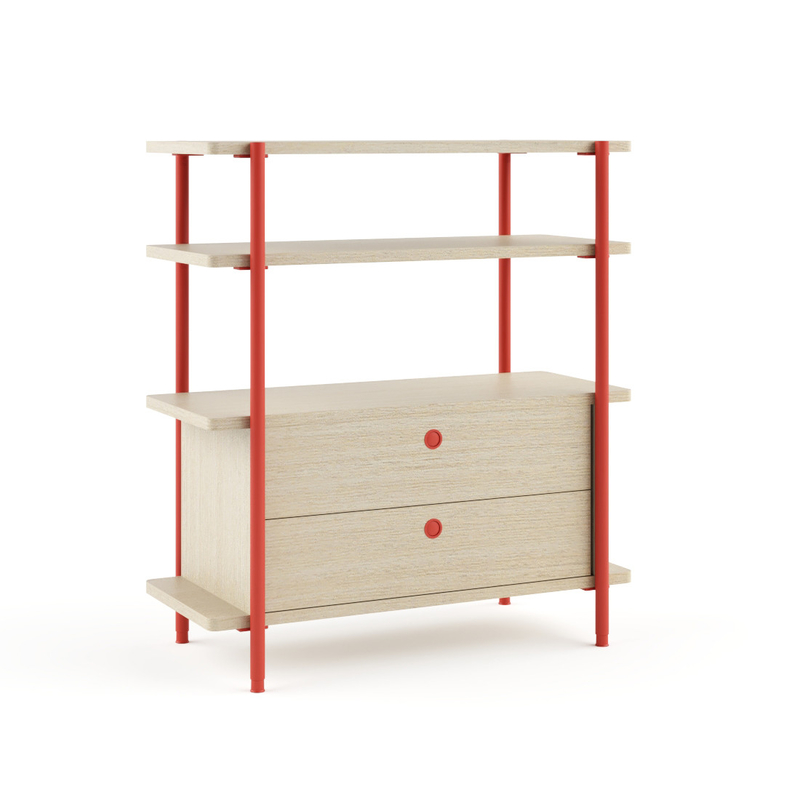 FLEX Multi Functional Office Storage Unit , Modern Open Storage Shelves Custom Size