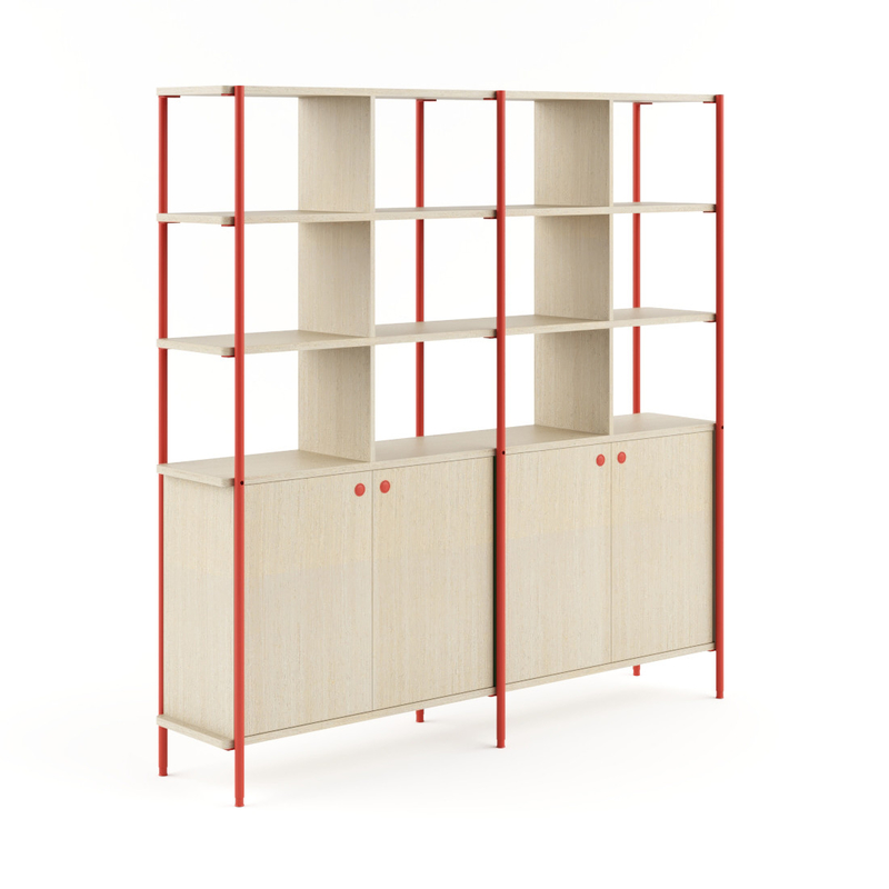 FLEX Modular Storage Unit Partition Cabinet Office Versatile Organization Solution