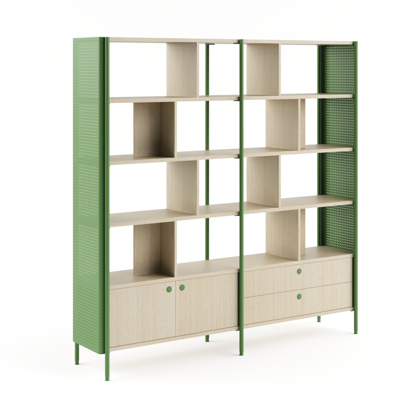 FLEX Sturdy Wood Utility Storage Shelves Simple Design Multiple Uses Custom Color Size
