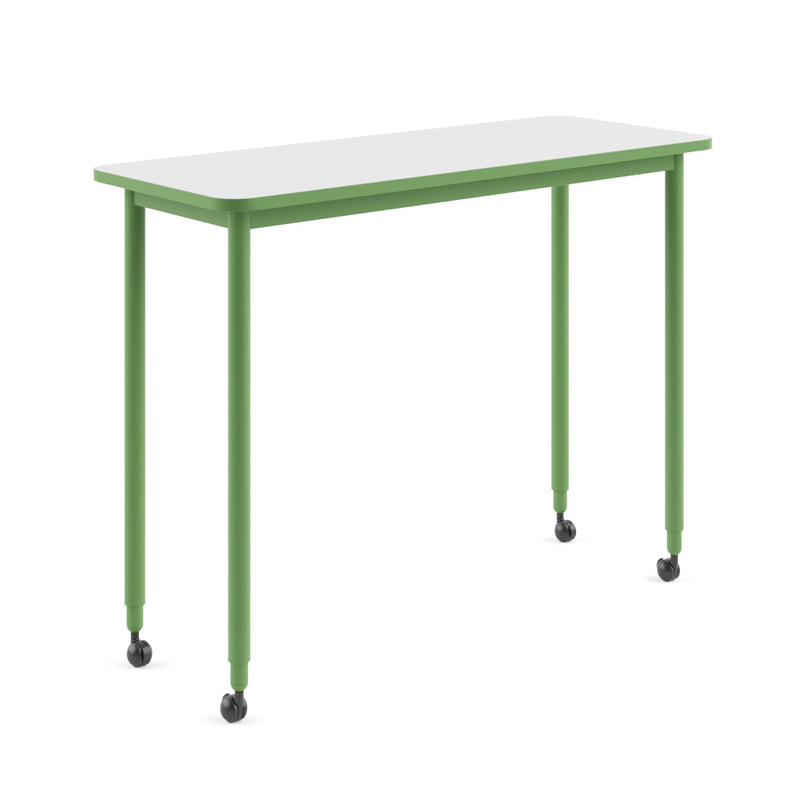 FLEX Office Rectangular Versatile Modular Table With Casters For Easy Repositioning
