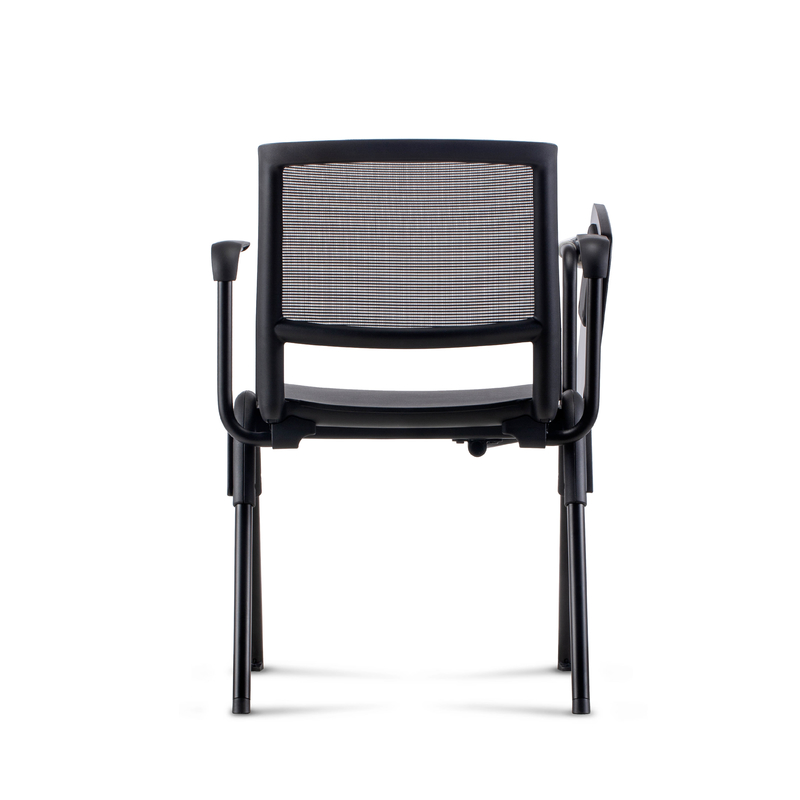 Stackable Ergonomic Mesh Back Office Guest Chair For Meeting Room Waiting Room